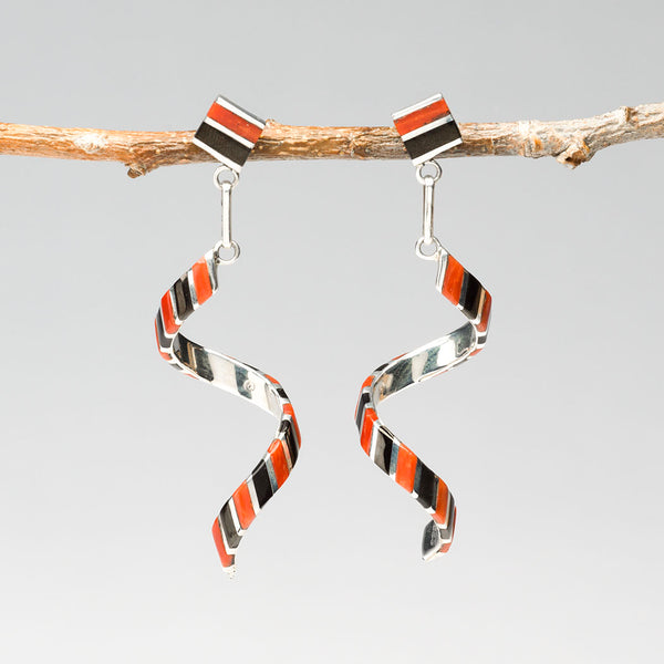 Wear Your Art Spiral Earrings