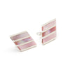 Contemporary Tilted-Square Earrings