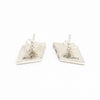 Contemporary Tilted-Square Earrings