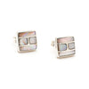 Charming Channel Inlay Post Earrings