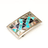Collaborative Channel Inlay Belt Buckle