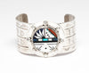 Stone To Stone Sunface Cuff Bracelet