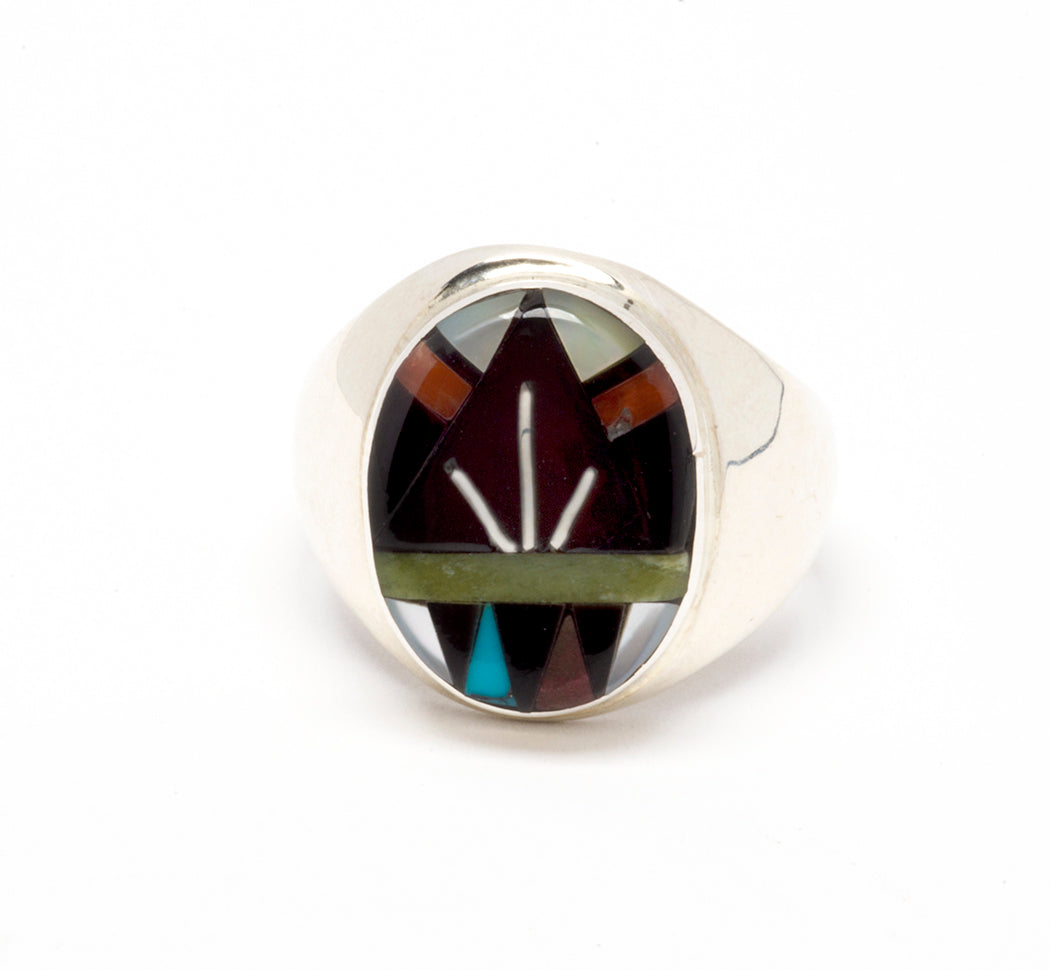 Gloriously Inlaid Ring