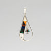 Zuni Sunface & Rainbird Pendant