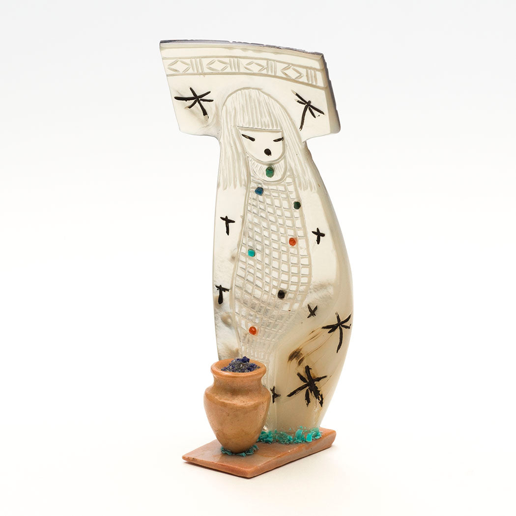 Reversible Tablita Corn Maiden & Grandmother