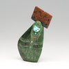 Green Bloodstone Tablita Corn Maiden & Grandmother