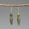 Kingman Turquoise Corn Maiden & Grandmother Earrings