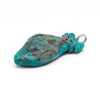 Kingman Turquoise Double-Sided Maidens Pendant