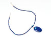Reversible Corn Maiden & Grandmother Lapis Pendant Necklace