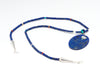 Reversible Corn Maiden & Grandmother Lapis Pendant Necklace
