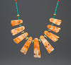 Lion's Paw Shell Corn Maiden & Grandmother Necklace