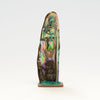 Reversible Red Abalone Shell Corn Maiden & Grandmother