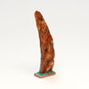 Reversible Red Abalone Shell Corn Maiden & Grandmother