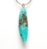 Reversible Turquoise Pendant With Grandmother & Corn Maiden