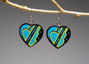 Bold & Beautiful Heart Dangle Earrings