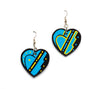 Bold & Beautiful Heart Dangle Earrings
