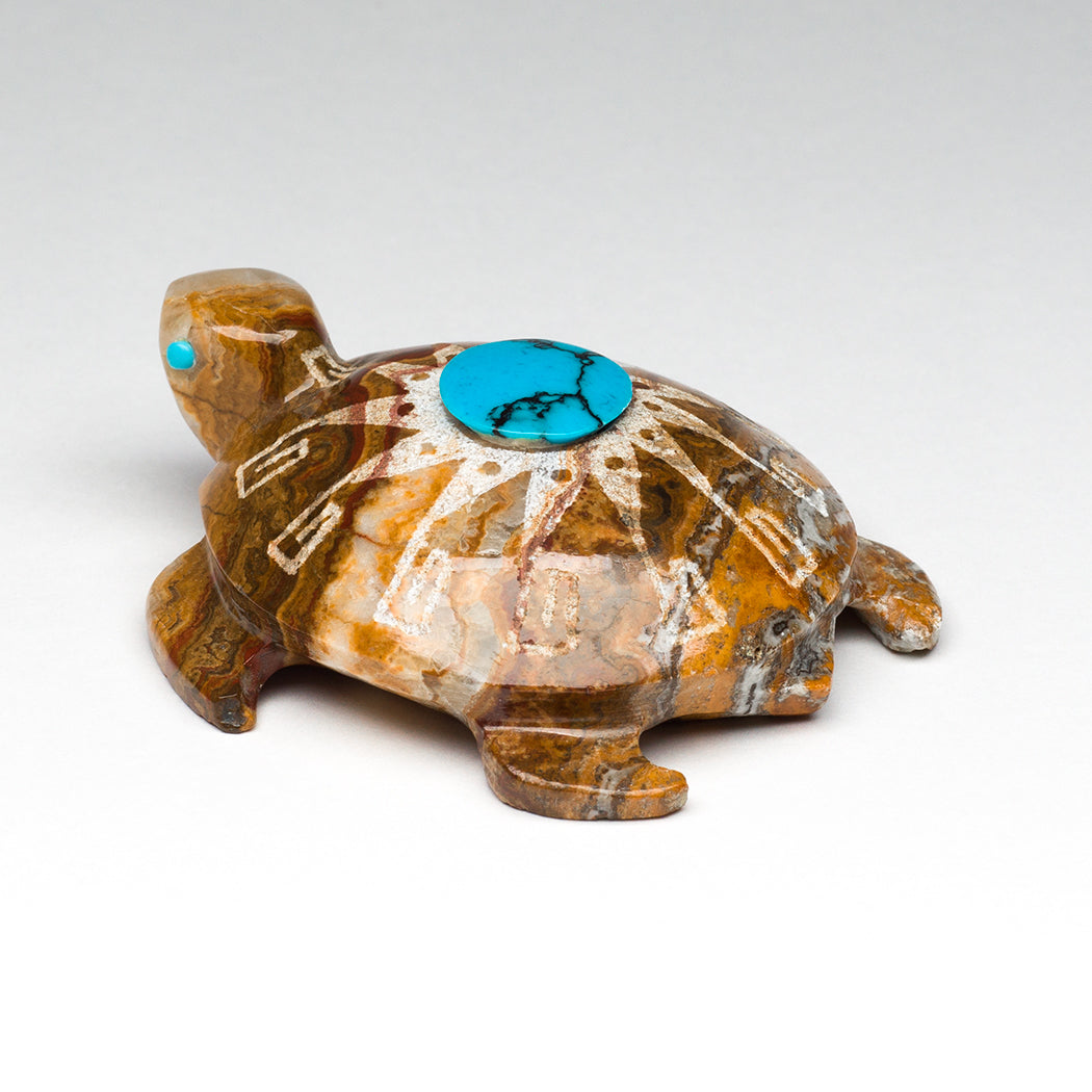 Sgraffito Sea Turtle