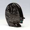 Double-Sided Sgraffito Medicine Bear