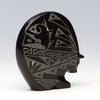 Double-Sided Sgraffito Medicine Bear