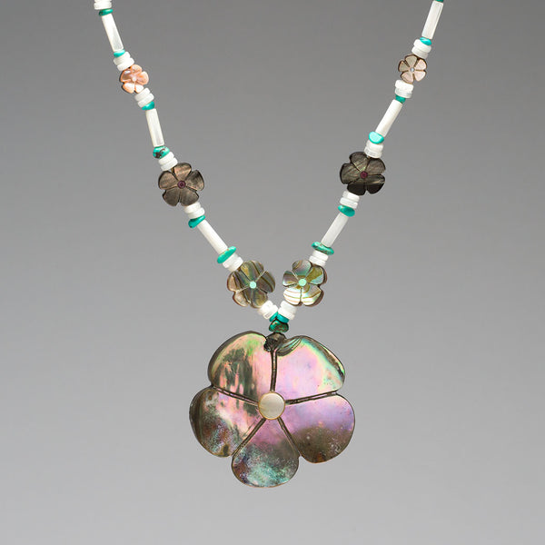 Where Flowers Bloom, Stories Bloom Necklace