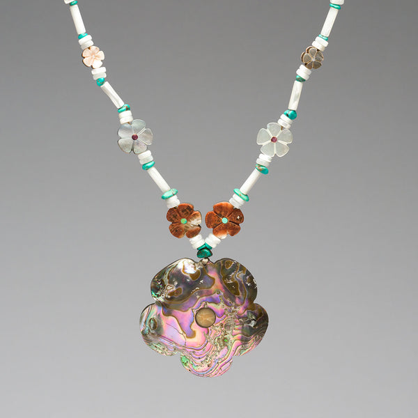 Where Flowers Bloom, Stories Bloom Necklace