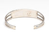 Double Row Coral Cuff Bracelet