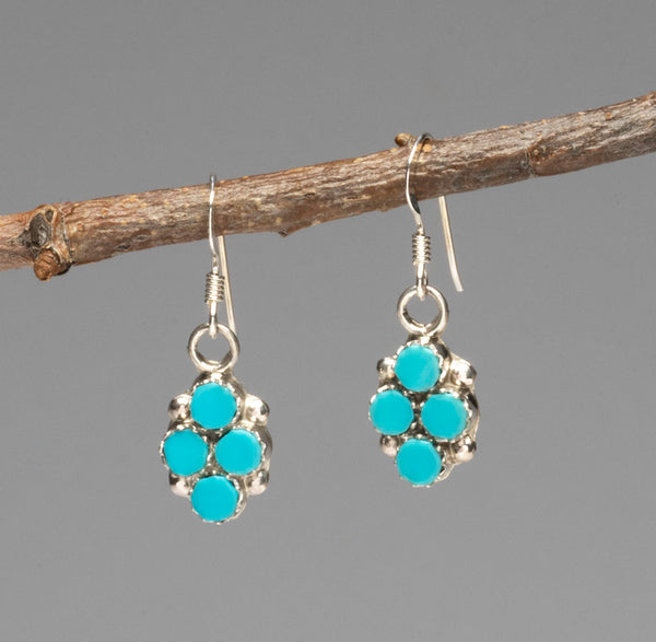 Spirit-Brightening Kingman Turquoise Earrings