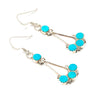 The Finishing Touch Turquoise Earrings