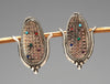 Black Lip Shell Corn Earrings