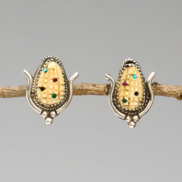 Yellow Corn Earrings