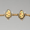 Yellow Corn Earrings