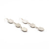 Tiered Carved Corn Dangle Earrings