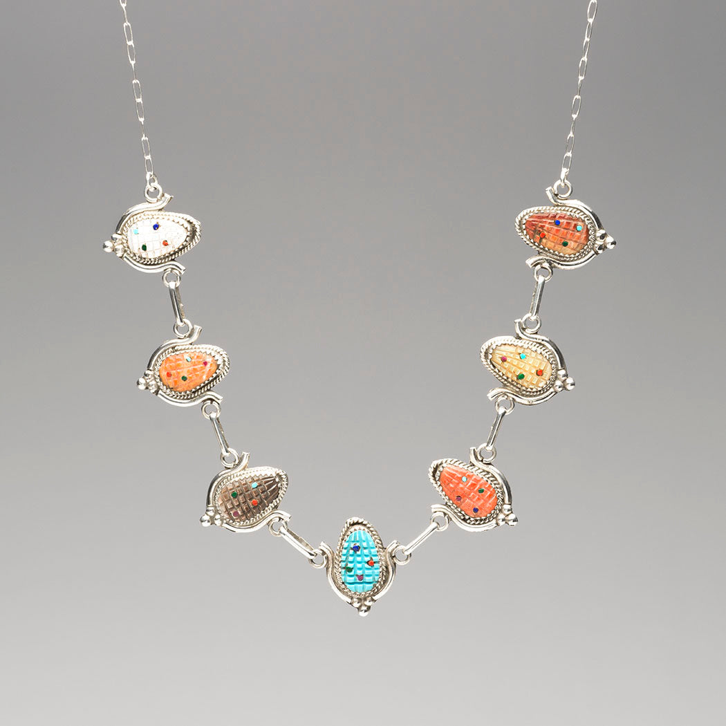 Carved Corn Necklace