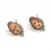 Carved Corn Earrings