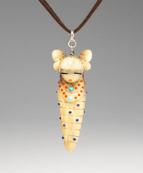 Graceful Corn Maiden Pendant