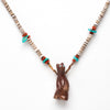 Standing Bear Fetish Pendant Necklace