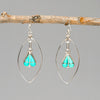 Water Is Life Kingman Turquoise Earrings