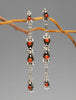 Romantic Red Coral Earrings