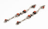 Romantic Red Coral Earrings