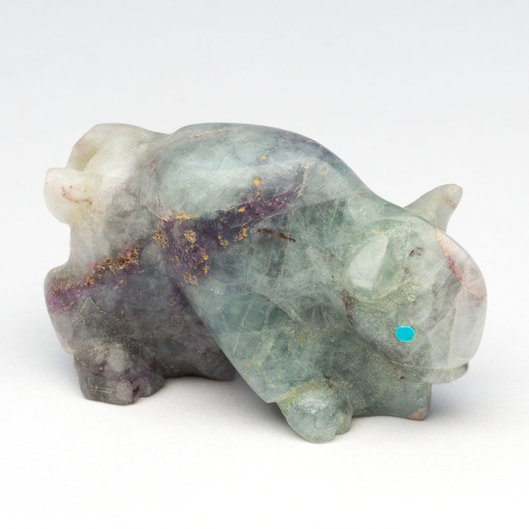 Zuni Fluorite Bison