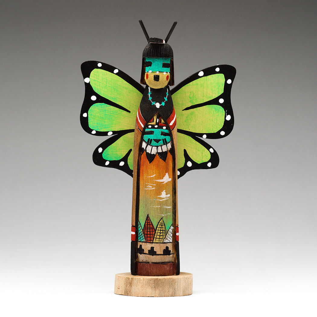 "Butterfly Girl" Katsina Doll