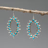 Feel Great Petit Point Dangle Earrings