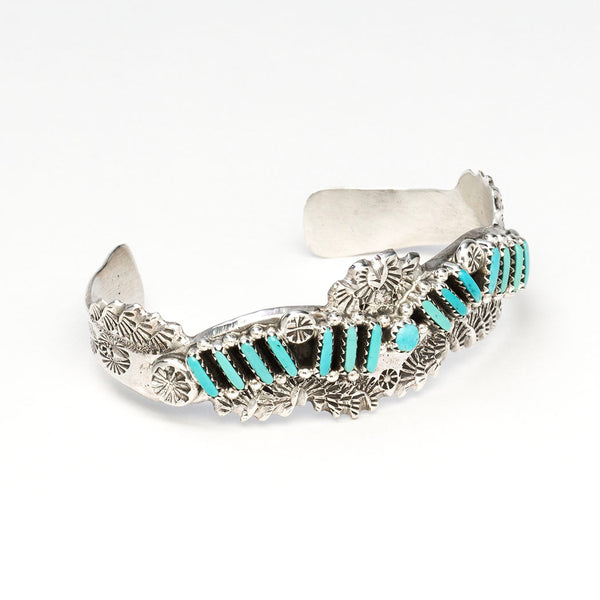 Stunning Needle Point Cuff Bracelet
