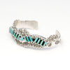 Stunning Needle Point Cuff Bracelet