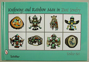 Knifewing & Rainbow Man in Zuni Jewelry by Toshio Sei