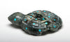 Reptile With Turquoise Inlaid Shell