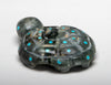 Reptile With Turquoise Inlaid Shell