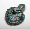 Reptile With Turquoise Inlaid Shell