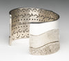 Sonoran Sunrise Cuprite & Sterling Silver Overlaid Cuff Bracelet