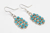 Sleeping Beauty Turquoise Dangle Earrings